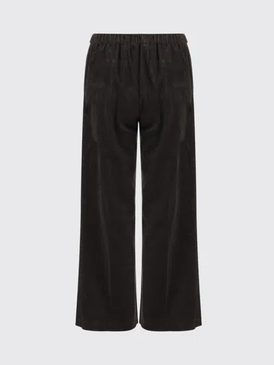 Aspesi Cotton Velvet Pants In Black