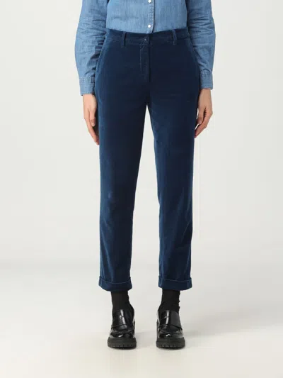 ASPESI PANTS ASPESI WOMAN COLOR TEAL,E94320023