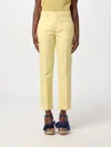ASPESI 裤子 ASPESI 女士 颜色 黄色,F47165003