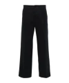 Aspesi Cotton Chinos In Black
