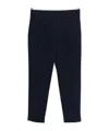 Aspesi Classic Trousers In Navy Blue Cotton In Black