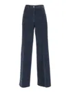 Aspesi Straight-leg Casual Pants In Blue