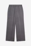 Aspesi Classic Tailored Grey Trousers With Straight Leg Cut In Gray