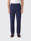 Aspesi Elasticated Trousers In Blue