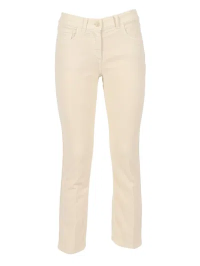Aspesi Belt Loop Casual Pants In Neutral