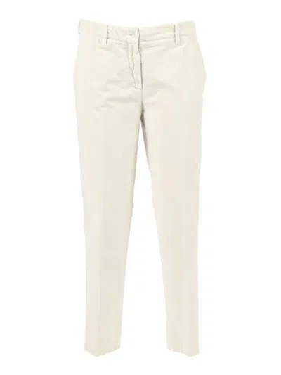 Aspesi Zipper Casual Pants In Neutral
