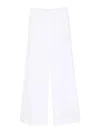 Aspesi Elasticated Trousers In White
