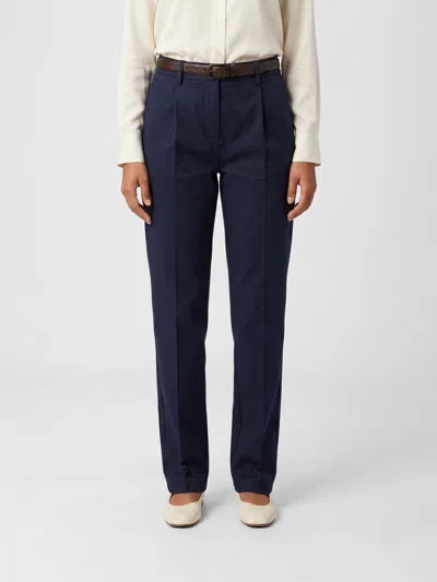 Aspesi Pants Woman In Blue