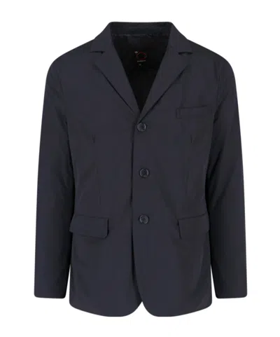 Aspesi Paperino Single-breasted Blazer In Black