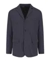 Aspesi Paperino Single-breasted Blazer In Black