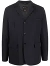 Aspesi Paperino Single-breasted Blazer In Blue
