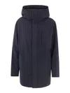 Aspesi Parka Liam Coat In Black Polyester In Black