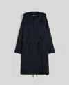 Aspesi Parka In Cotone-nylon Idrorepellente -  Navy In Navy