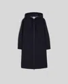 Aspesi Parka Onaku In Tessuto Tecnico Stretch - Blu In Blu