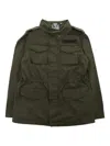 Aspesi Patch-pocket Coat In Green