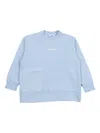 Aspesi Patch-pocket Sweatshirt In Blue