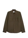 Aspesi Patch-pocket Shirt Jacket In Green