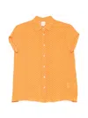 Aspesi Patterned Shirt In Orange