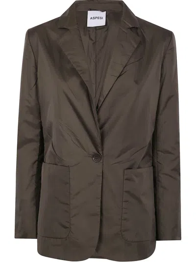 ASPESI PEAK LAPELS BLAZER