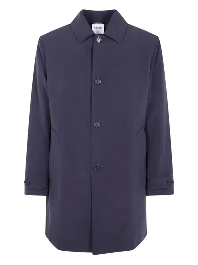 ASPESI "PERFETTO" RAINCOAT,W5.I.3I28.P503 10101 NAVY