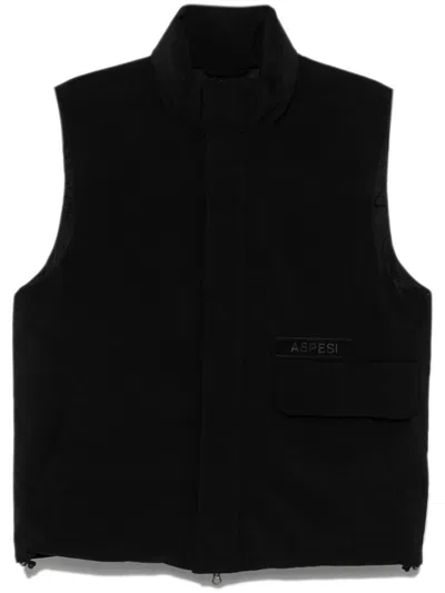 Aspesi Phillip Gilet In Black
