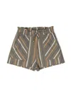 Aspesi Plaid Check-pattern Shorts In Green