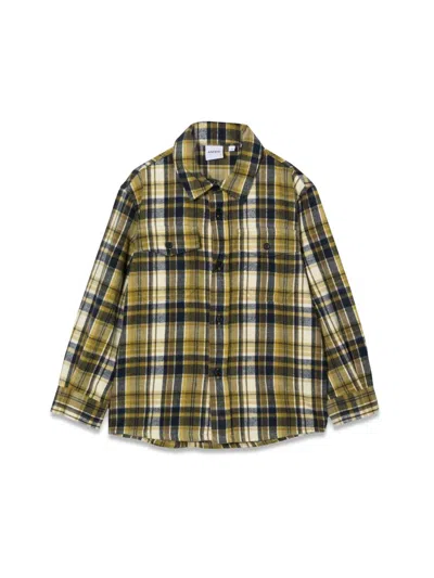 Aspesi Plaid Shirt For Boys - M/l Size In Multicolour
