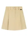 Aspesi Pleat-detailing Mini Skirt