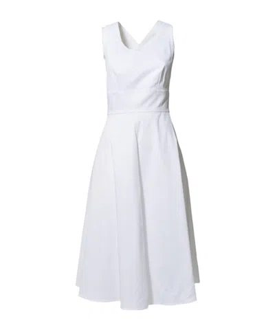 ASPESI ASPESI V-NECK SLEEVELESS DRESS