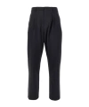 Aspesi Wide-leg Casual Pants In Black