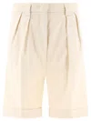 Aspesi Women's Pleated Shorts