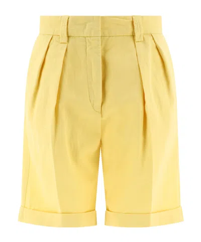 ASPESI PLEATED SHORTS
