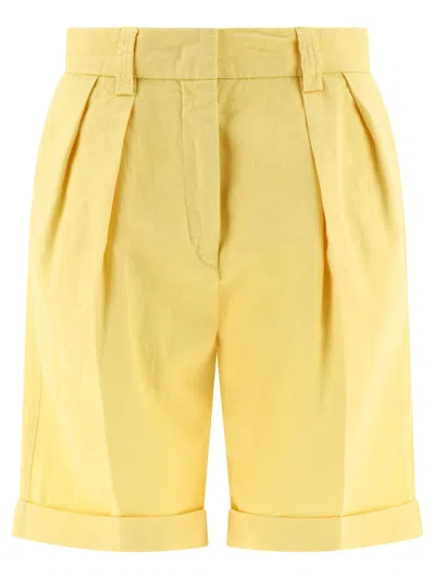 ASPESI ASPESI PLEATED SHORTS