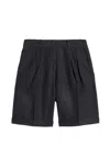 Aspesi Pleated Shorts In Pattern