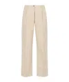 Aspesi Pleated Tailored Trousers In Brown