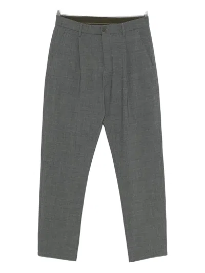 Aspesi Pleated Trousers In Gray