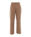 Aspesi Relaxed-fit Straight Leg Pants With Classic Button Closure