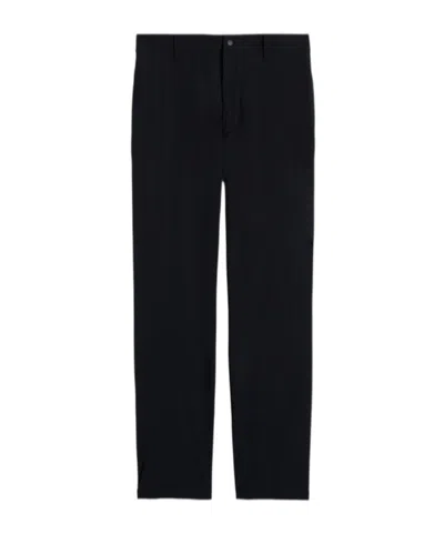 Aspesi Pleated Zipper Casual Pants In Gray