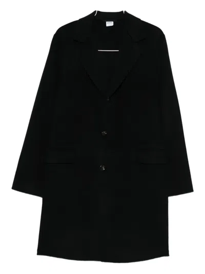 Aspesi Pocket Coat In Black