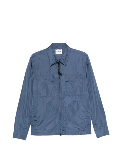 Aspesi Pocket Jacket In Blue