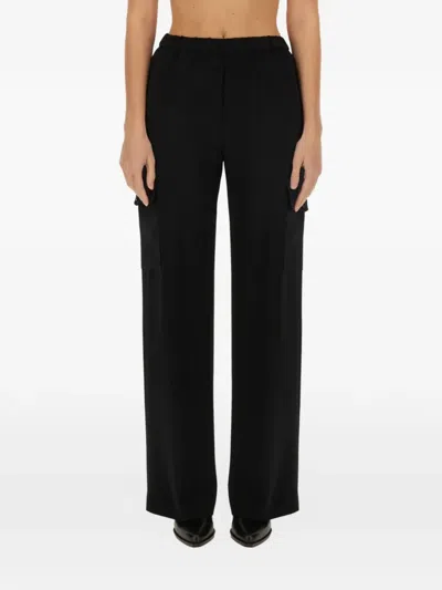 Aspesi Pants With Pockets In Black