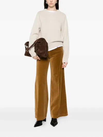 Aspesi Pocket Trousers In Brown