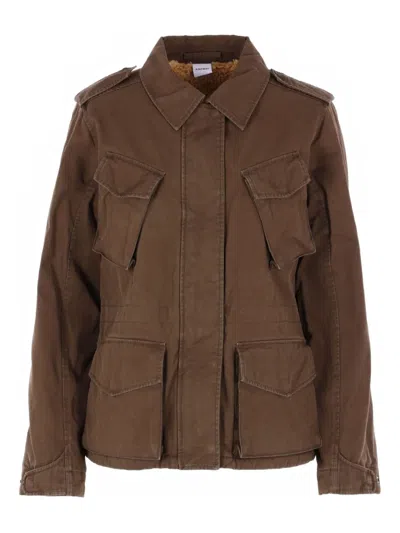 ASPESI POCKETED COLLARED MILITARY JACKET
