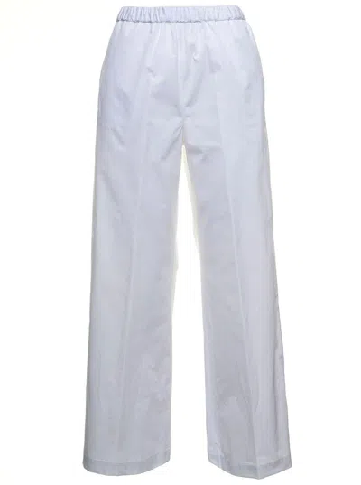 Aspesi Pocketed Straight-leg Trousers In White