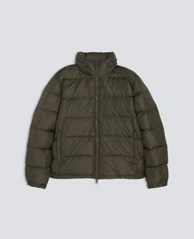 ASPESI POCOELASTICO RE DOWN JACKET IN NYLON - MILITARY