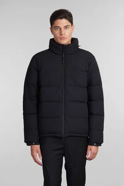 Aspesi Pocoelastico Re Puffer In Black Polyamide