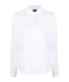 Aspesi Pointed-collared Buttoned Shirt In Multi