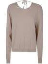 Aspesi Round Neck Sweater In 中性色