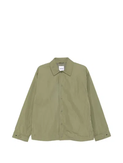 Aspesi Pollard Ite Collared Shirt In Green