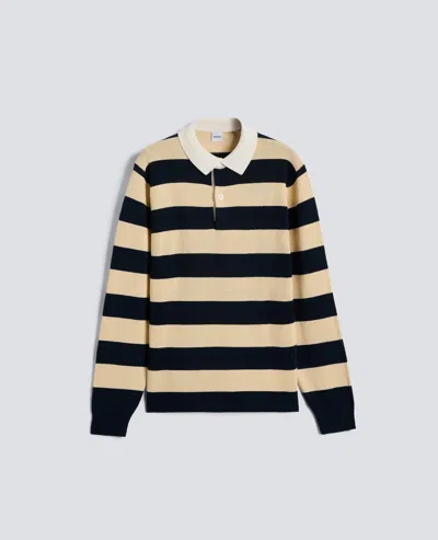 Aspesi Polo A Manches Longues En Fil De Coton In Multi